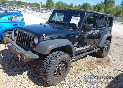 2015 Jeep Wrangler Unlimited Sport z USA, uszkodzony, nr VIN 1C4BJWDG8FL723120